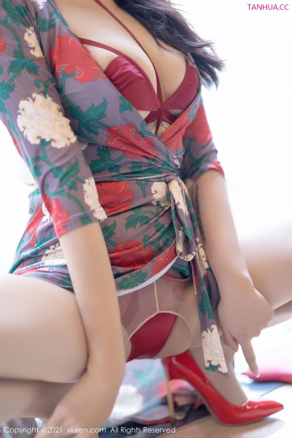 小娜比  冷艳美人娜比 华丽雍容的长裙第43张图片